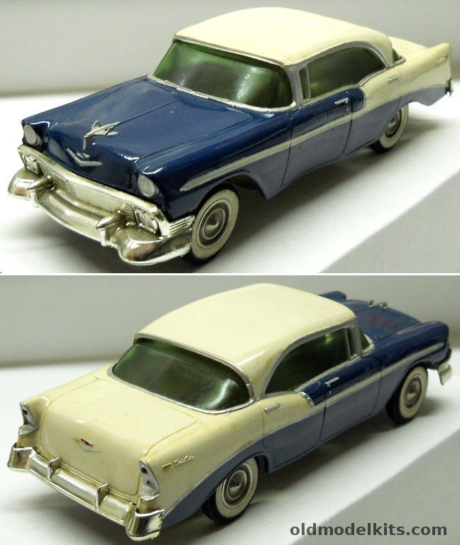 AMT 1/25 1956 Chevrolet Bel Air 4 Door Hardtop Promo plastic model kit